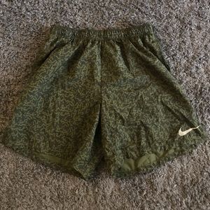 Men’s Nike Olive Green Dry-Fit Shorts